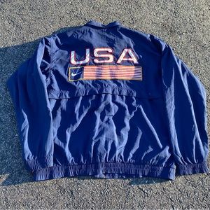 Vintage 90s USA Track&Field Windbreaker
